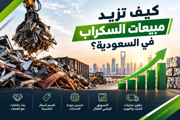 كيف تزيد مبيعات السكراب في السعودية؟